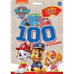 100 стикера Paw Patrol
