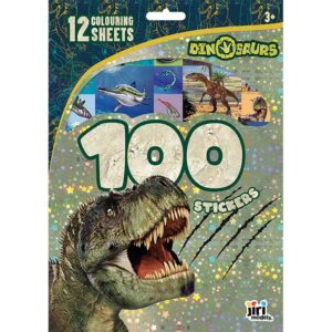 100 стикера Dinosaurs
