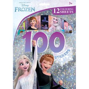100 стикера Disney Frozen