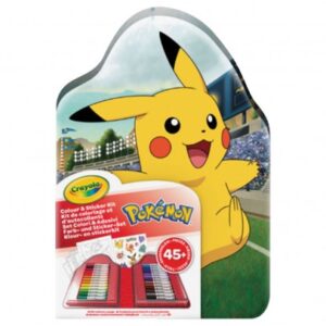 Куфарче за оцветяване 45 части Pokemon