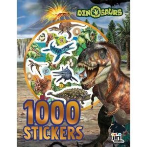 1000 стикера - dinosaurs