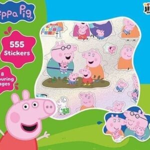 555 стикера - Peppa Pig