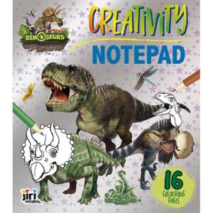 Creativity notepad - dinosaurs
